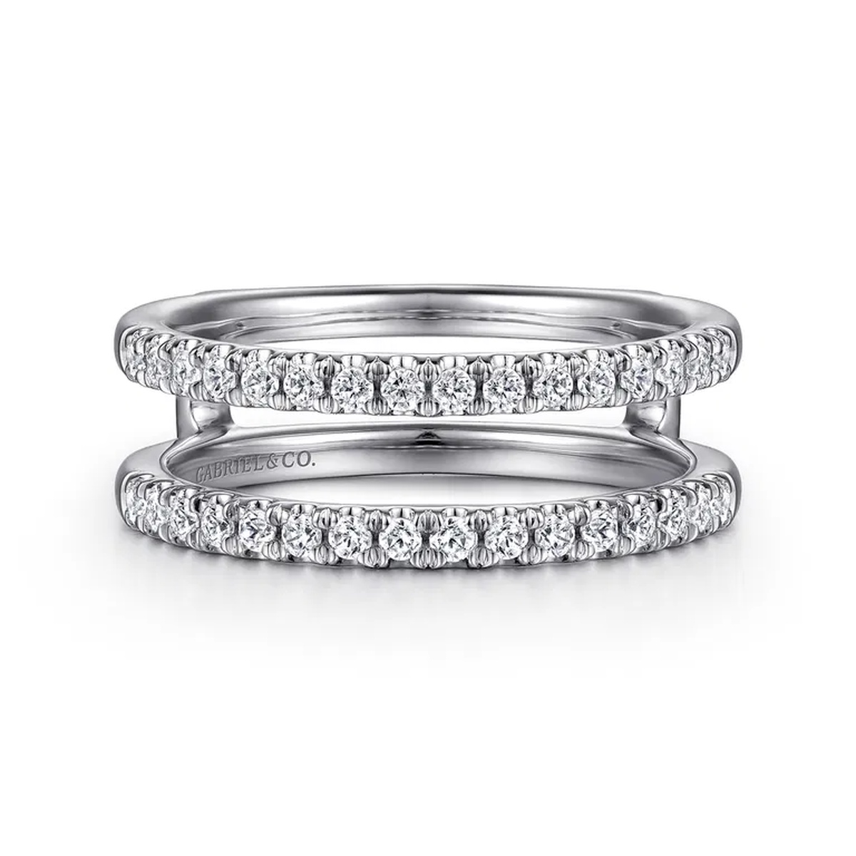 14K White Gold Insert/Jacket Ring Harris Jeweler Troy, OH