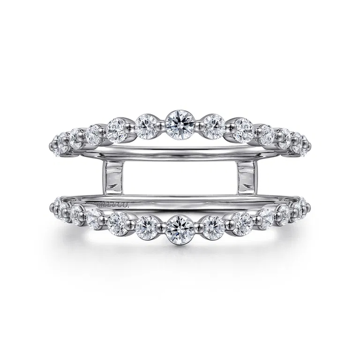14K White Gold Insert/Jacket Ring Harris Jeweler Troy, OH
