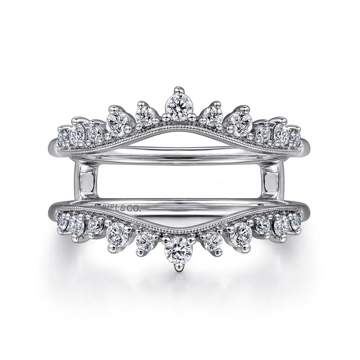 14K White Gold Insert/Jacket Ring Harris Jeweler Troy, OH