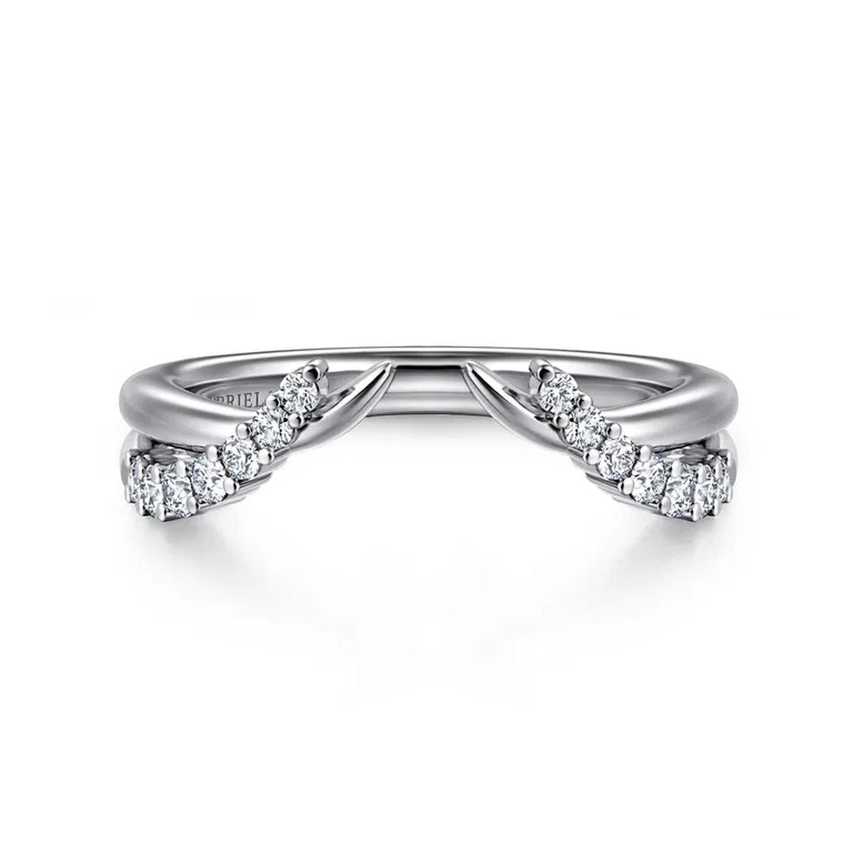 14K White Gold Open Style Ring Harris Jeweler Troy, OH