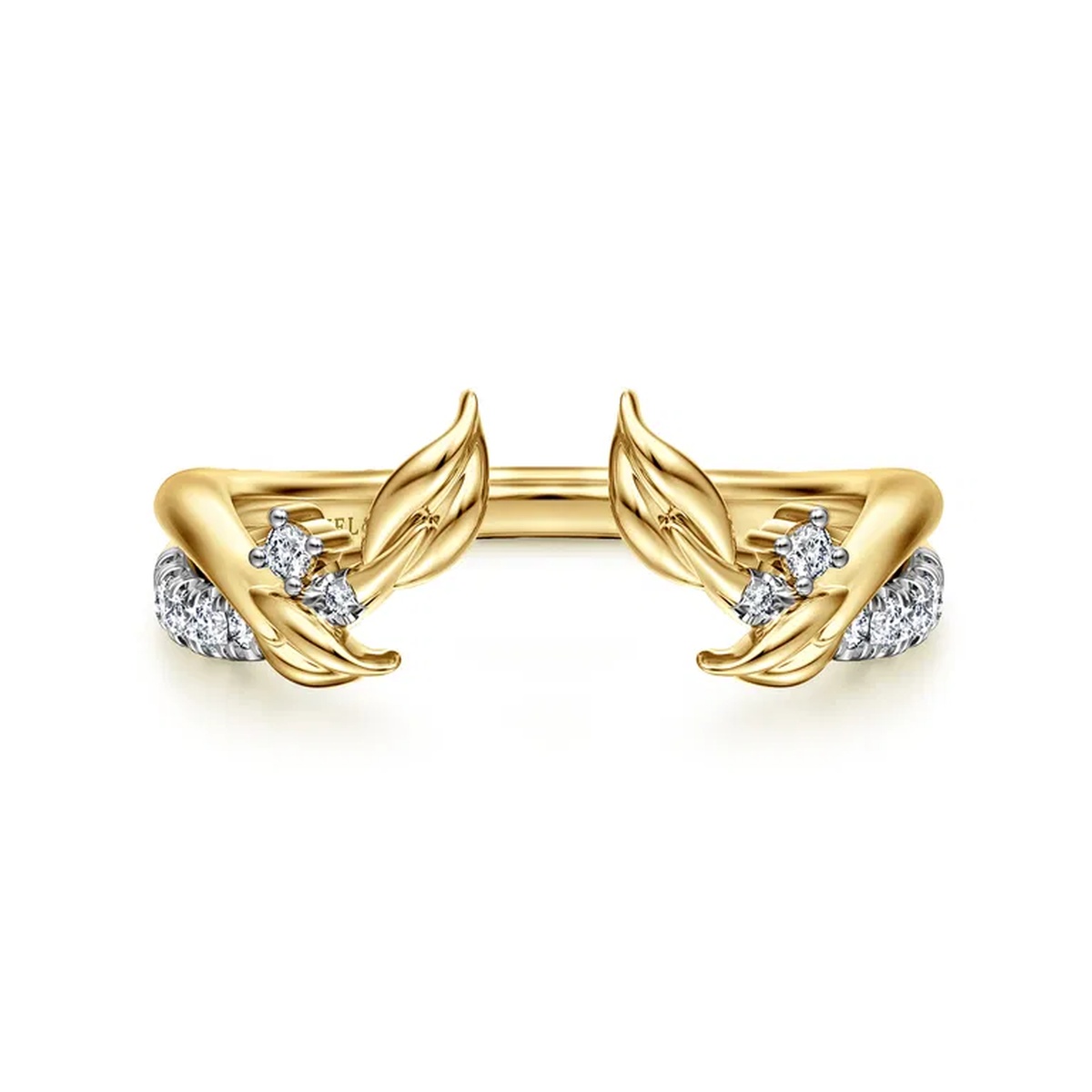 14K Yellow Gold Open Style Ring Harris Jeweler Troy, OH