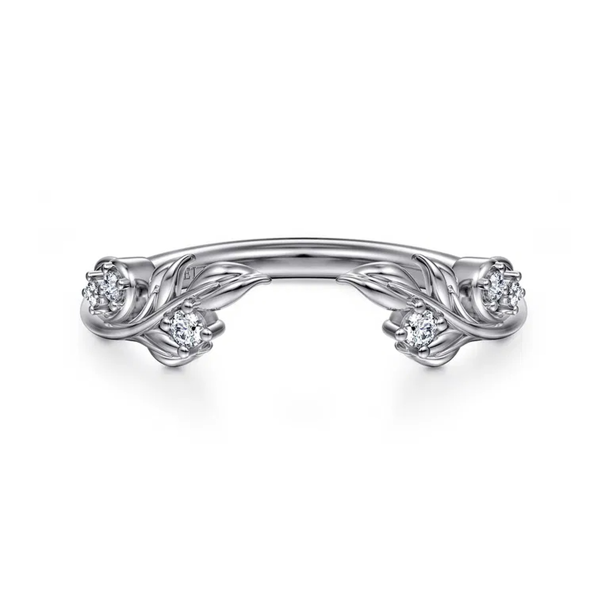 14K White Gold Open Style Ring Harris Jeweler Troy, OH
