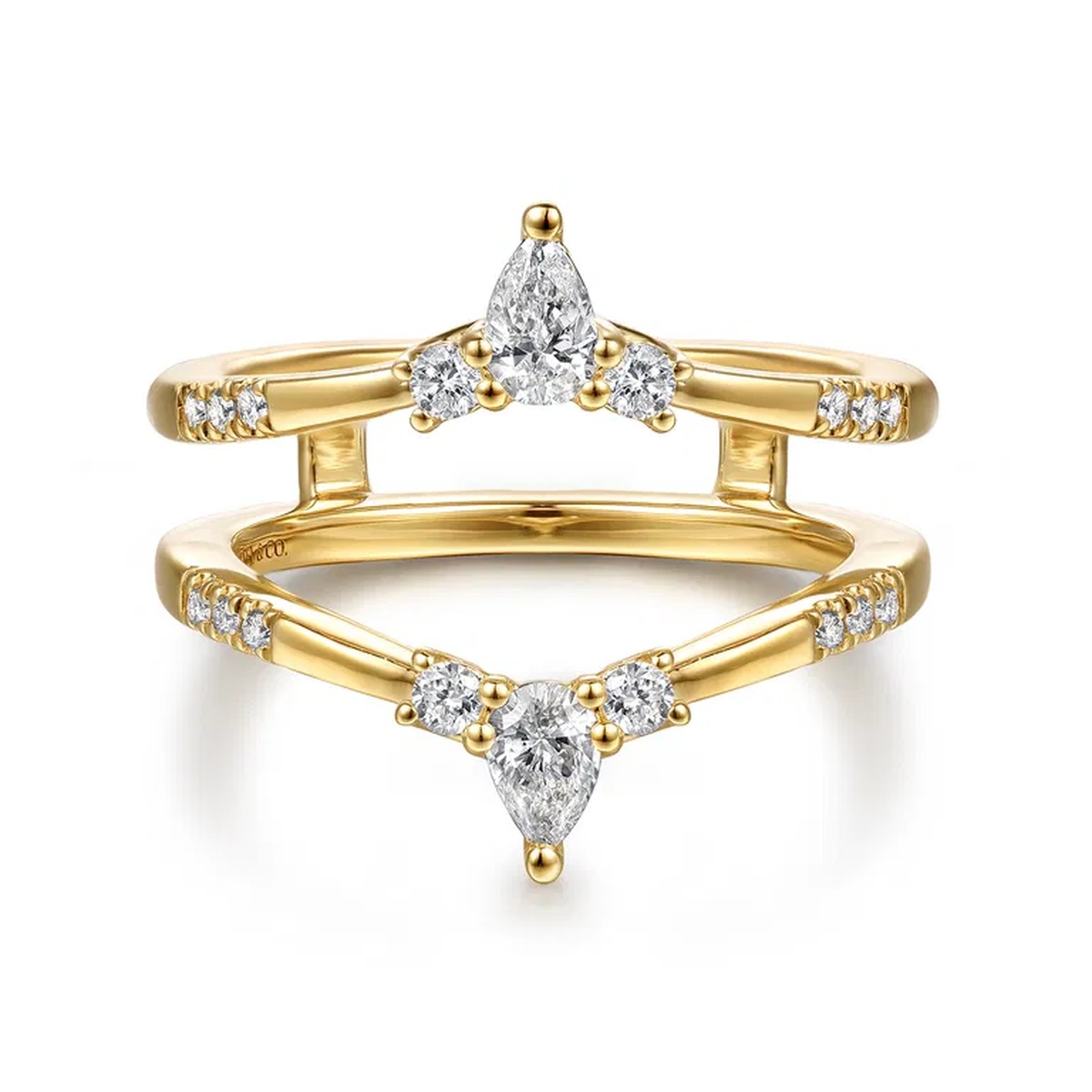 14K Yellow Gold Insert/Jacket Ring Harris Jeweler Troy, OH