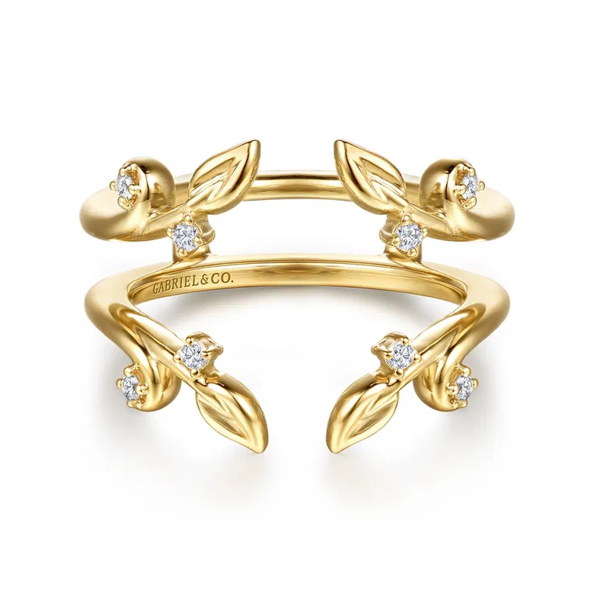 14K Yellow Gold Insert/Jacket Ring Harris Jeweler Troy, OH
