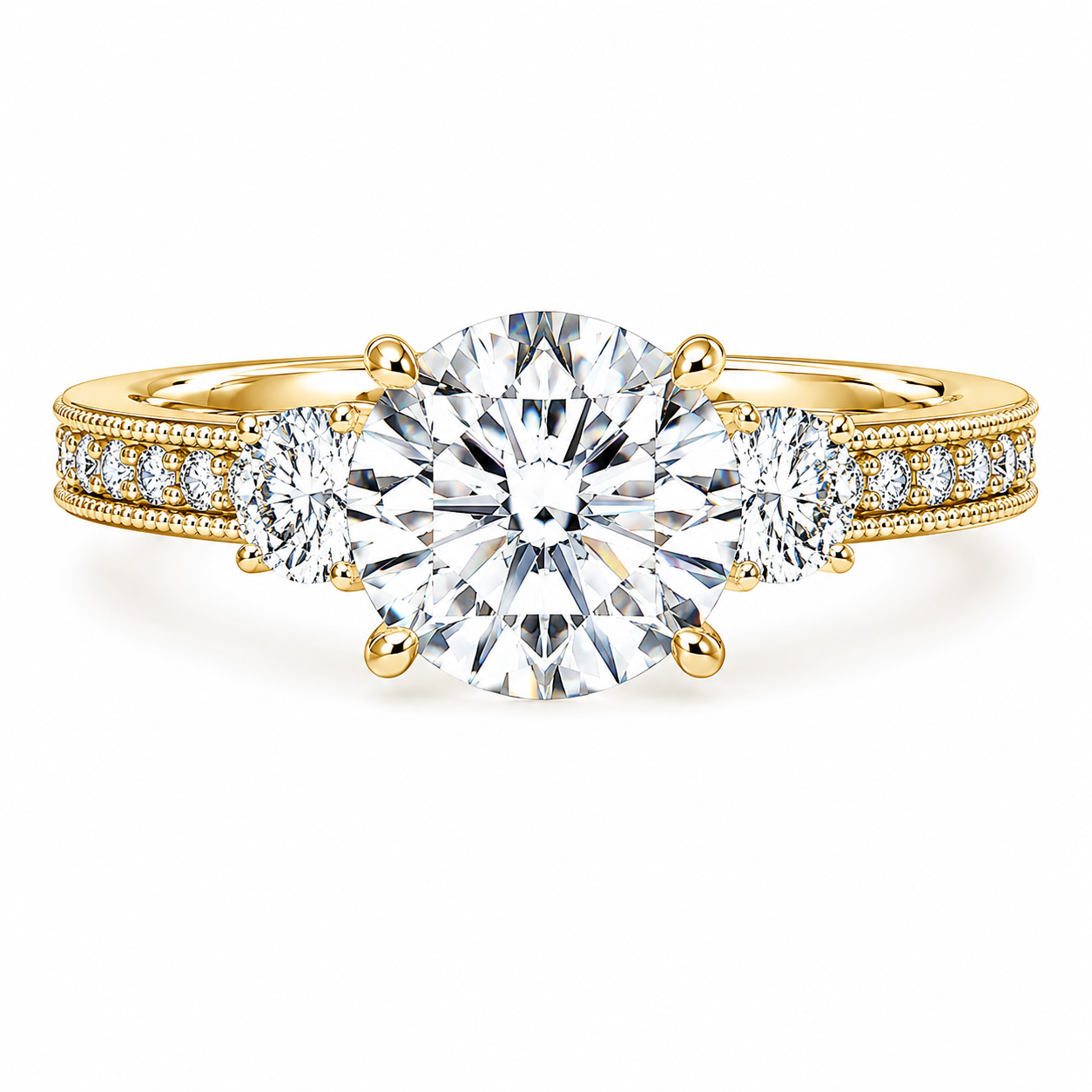 14K Yellow Gold Ring Harris Jeweler Troy, OH