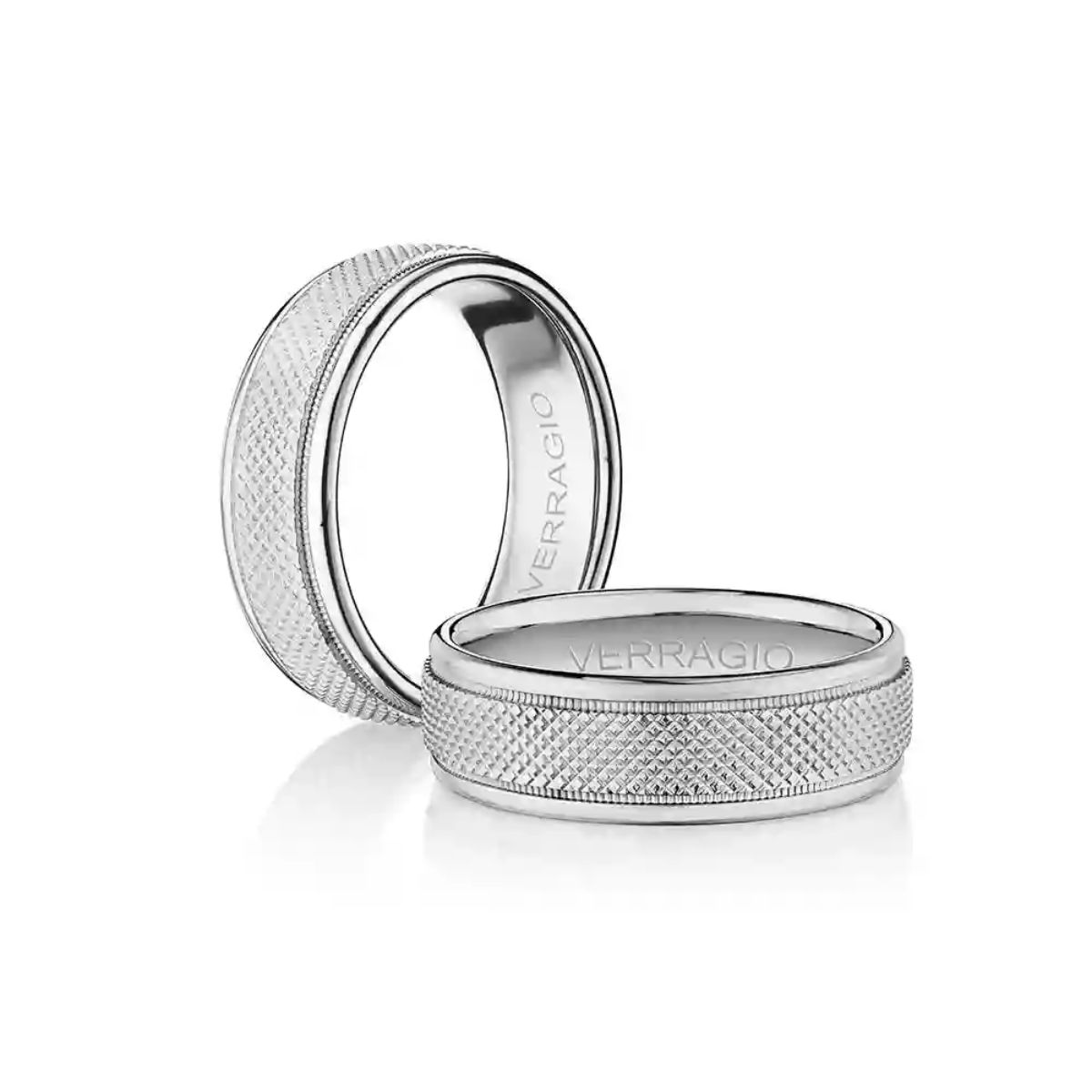 14K White Gold Band Ring Harris Jeweler Troy, OH