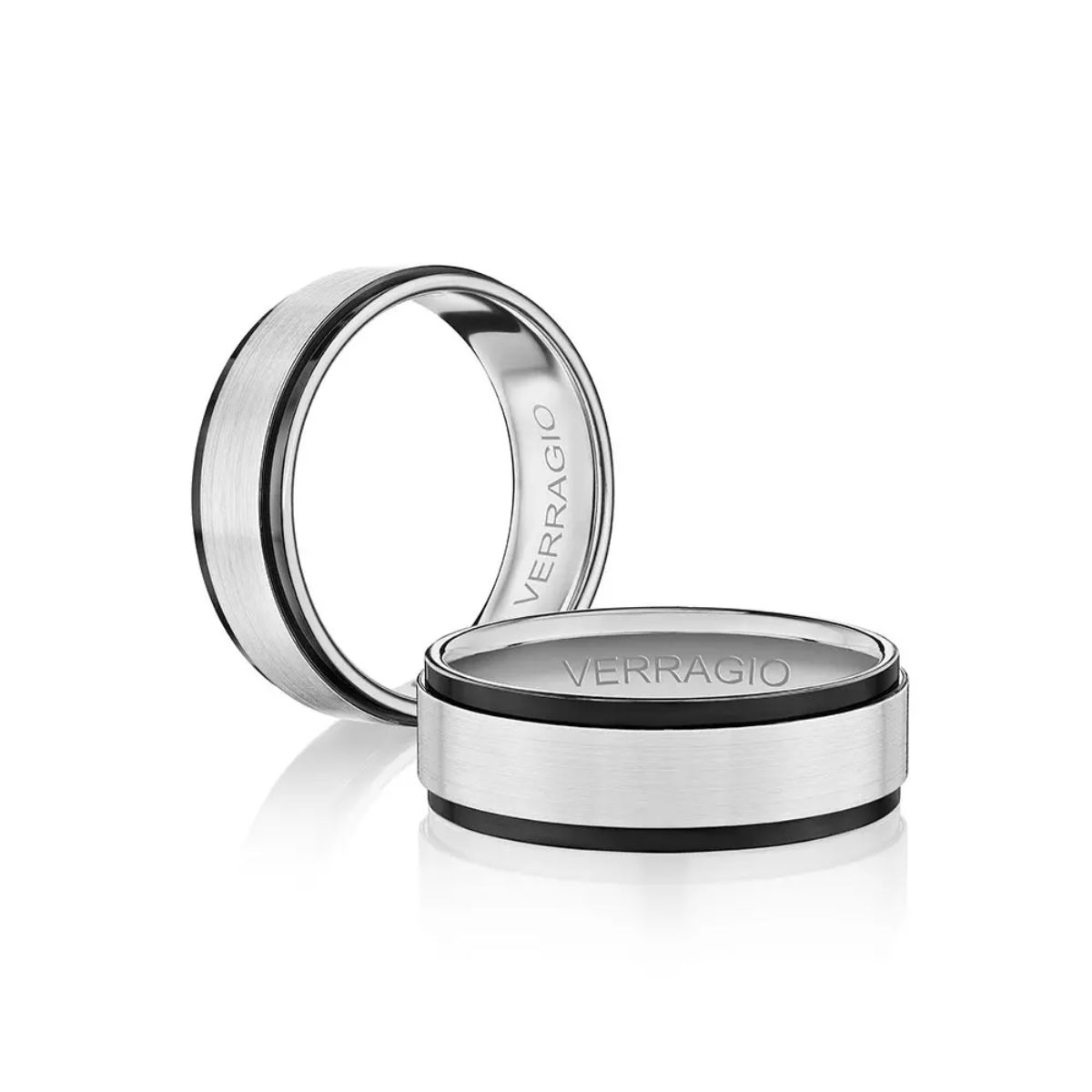 14K White Gold Wide Band Ring Harris Jeweler Troy, OH