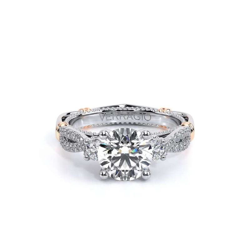 14K White Gold Twisted Ring Harris Jeweler Troy, OH