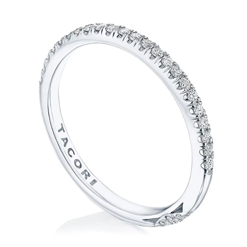 Tacori Founders French Pave Diamond Band Image 2 Harris Jeweler Troy, OH