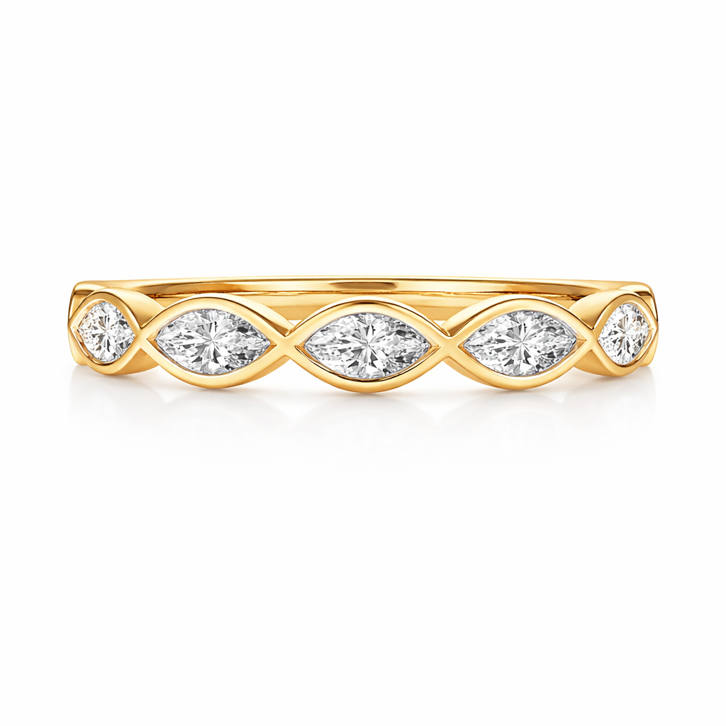 14K Yellow Gold Band Ring Harris Jeweler Troy, OH