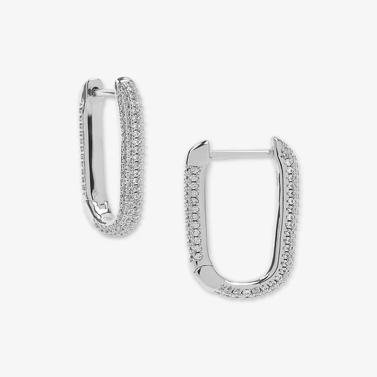 Gold Plated Sterling Silver Huggie Earrings Harris Jeweler Troy, OH