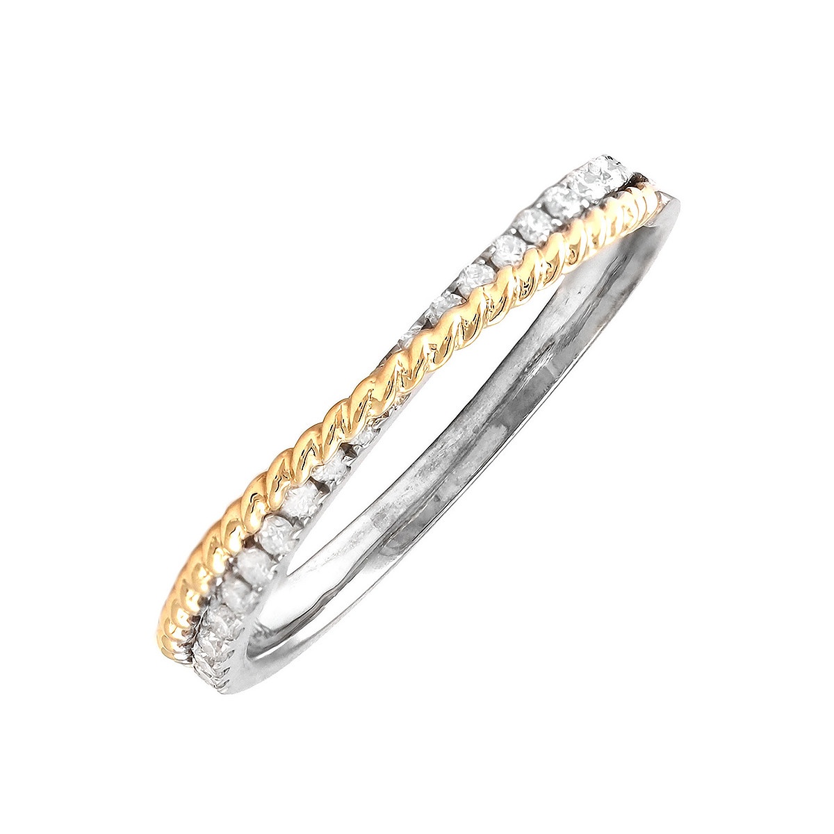 Two-Tone Ring Harris Jeweler Troy, OH