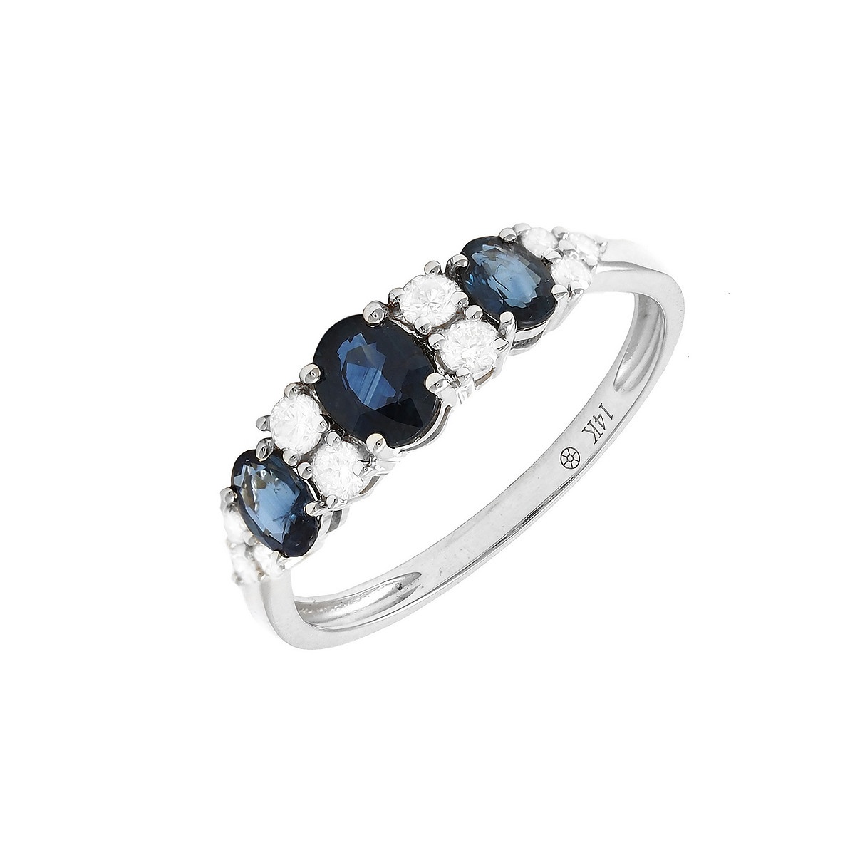 14K White Gold Ring Harris Jeweler Troy, OH