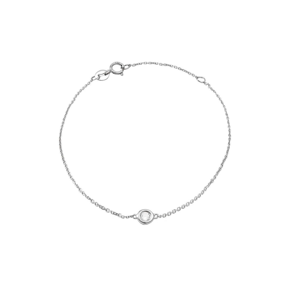 14K White Gold Bracelet Harris Jeweler Troy, OH