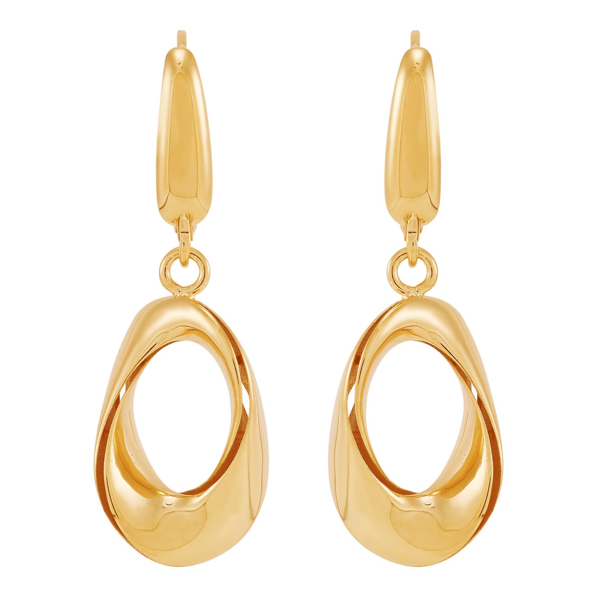 Teardrop Shape Leverback Earrings Harris Jeweler Troy, OH