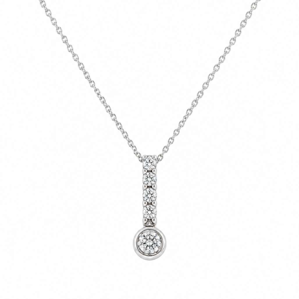 Diamond Drop Necklace Harris Jeweler Troy, OH