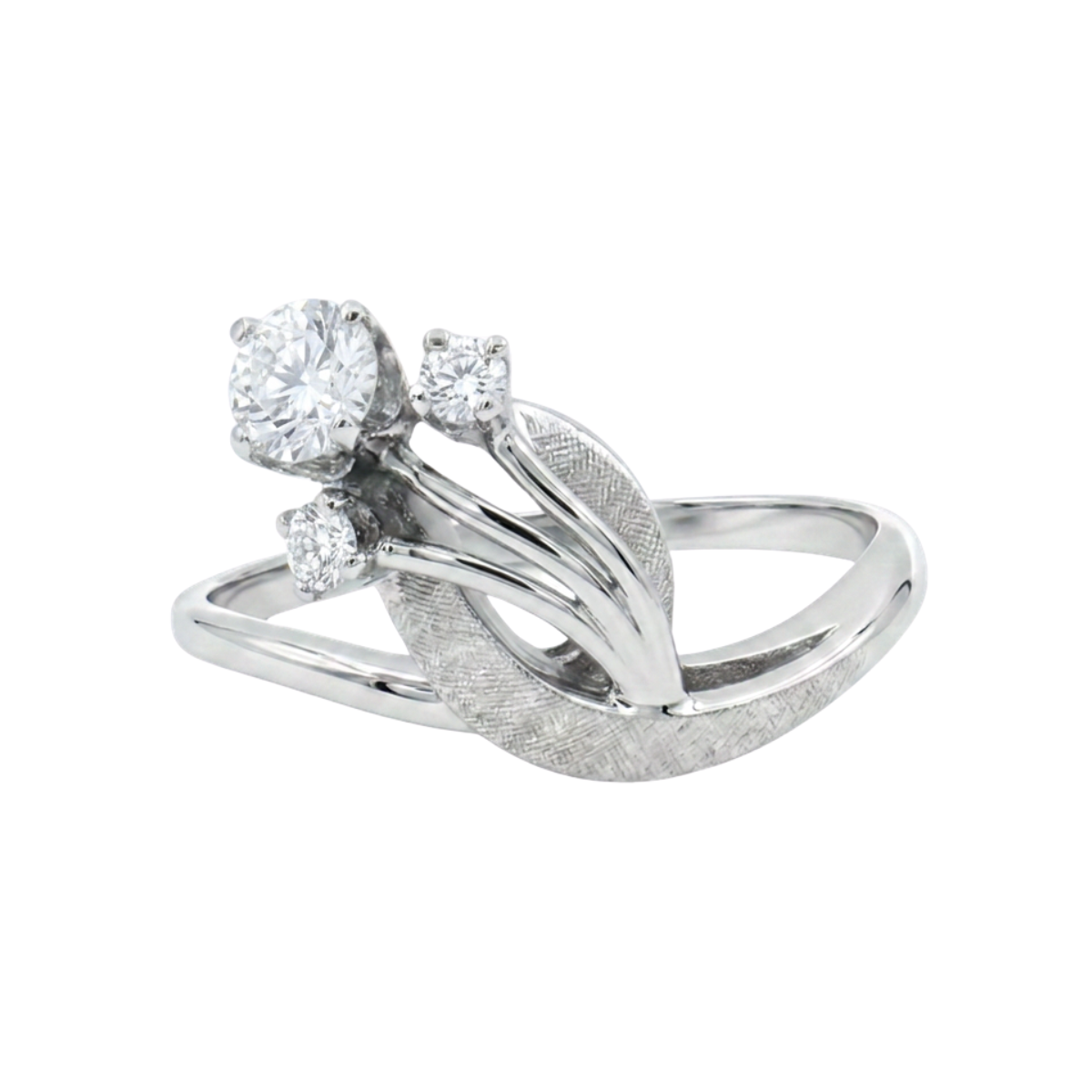 Free-Form Diamond Estate Ring Harris Jeweler Troy, OH