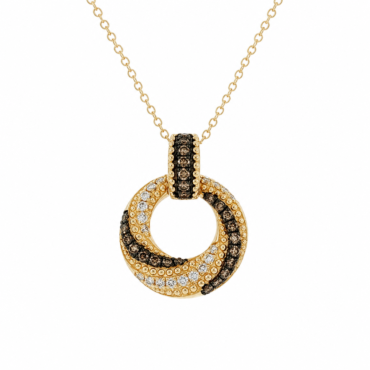 Le Vian Circle Swirl Pendant Harris Jeweler Troy, OH