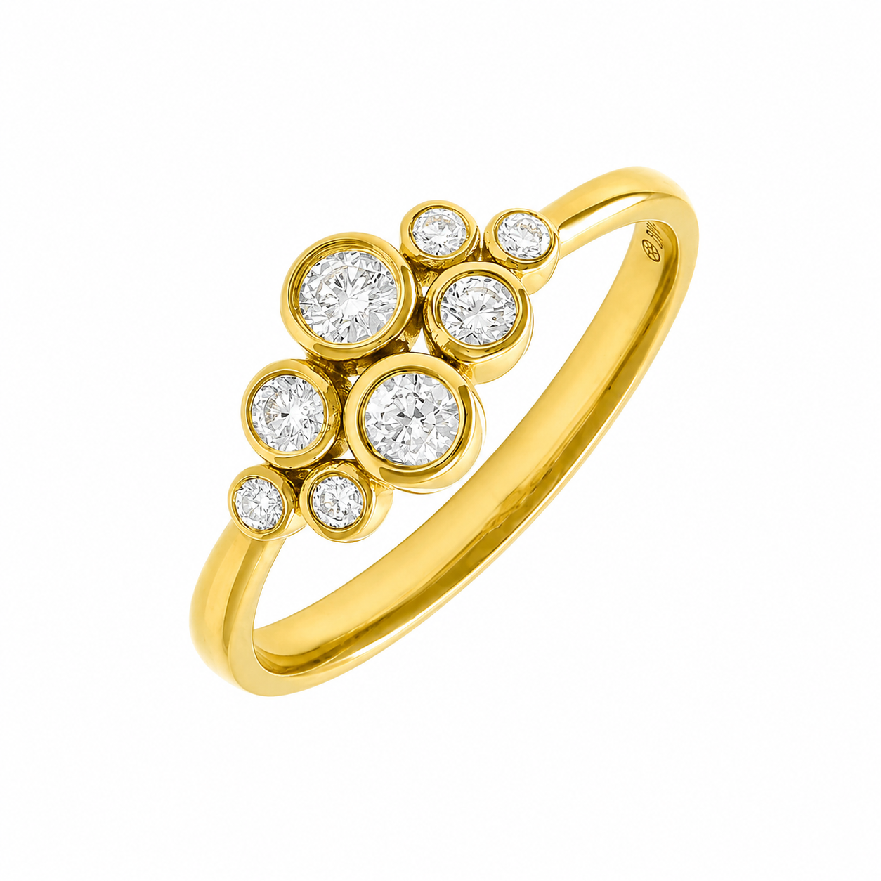 Diamond Bubble Ring Harris Jeweler Troy, OH
