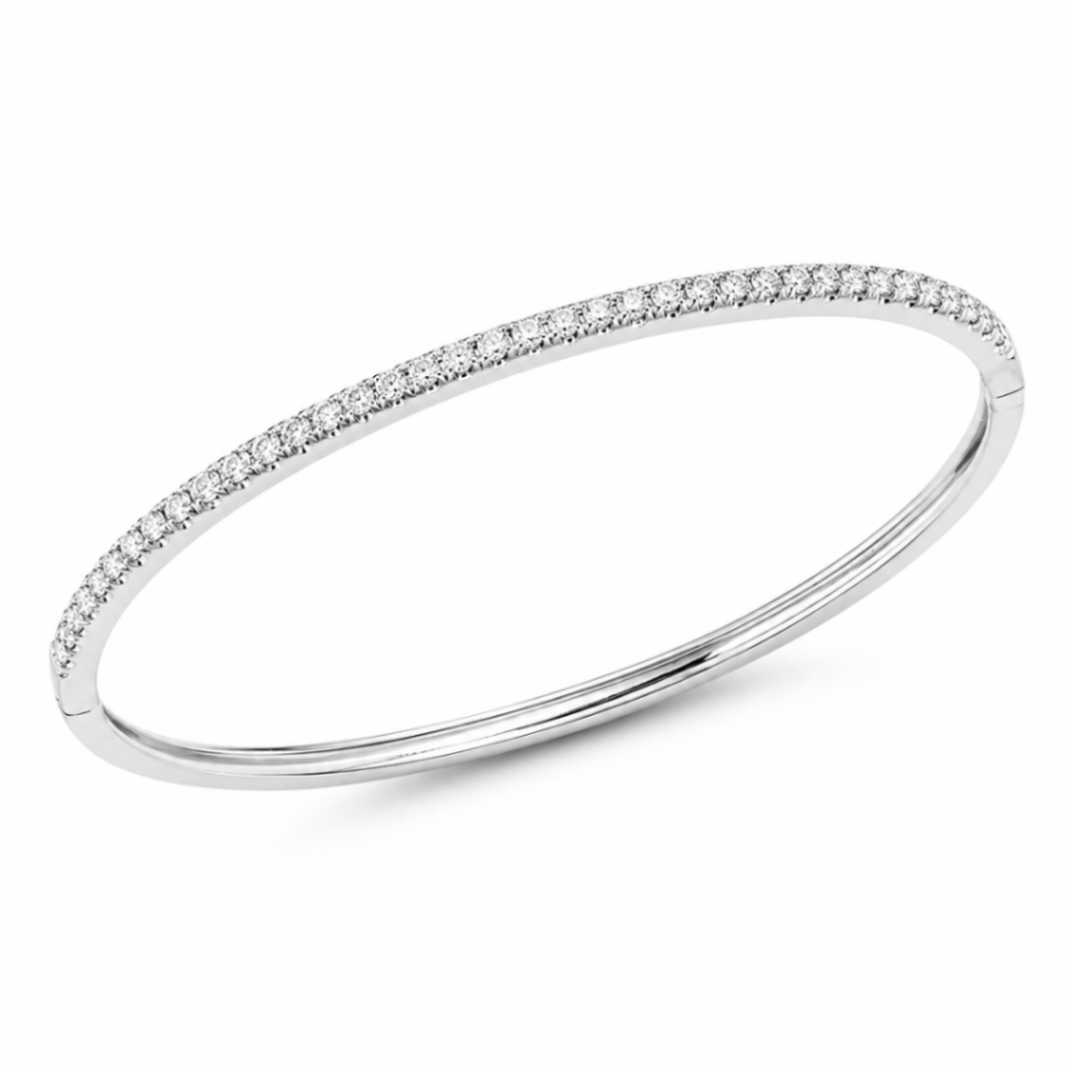 1 CTW Lab-Grown Diamond Flex Bangle Harris Jeweler Troy, OH