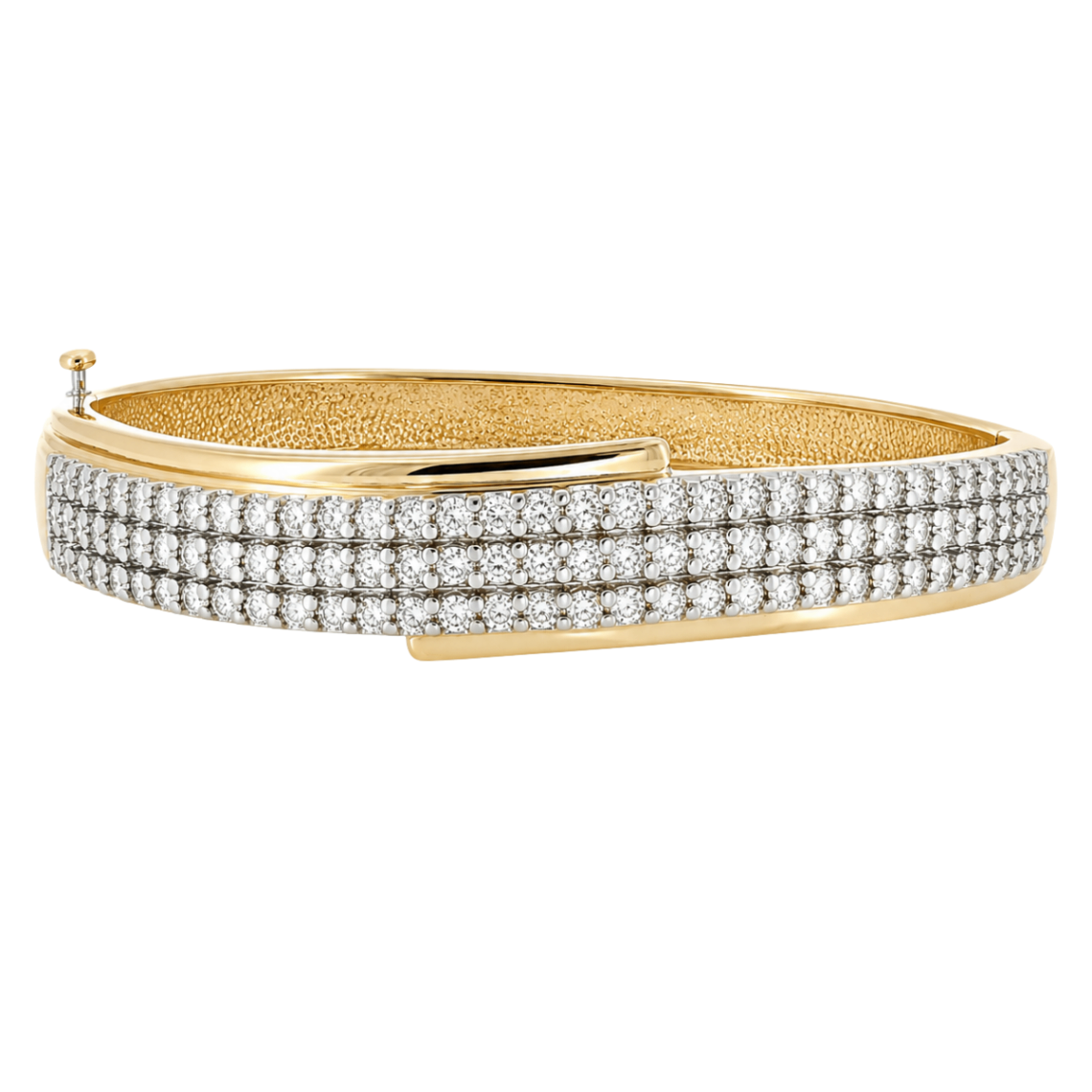 Diamond Bangle Estate Bracelet Harris Jeweler Troy, OH