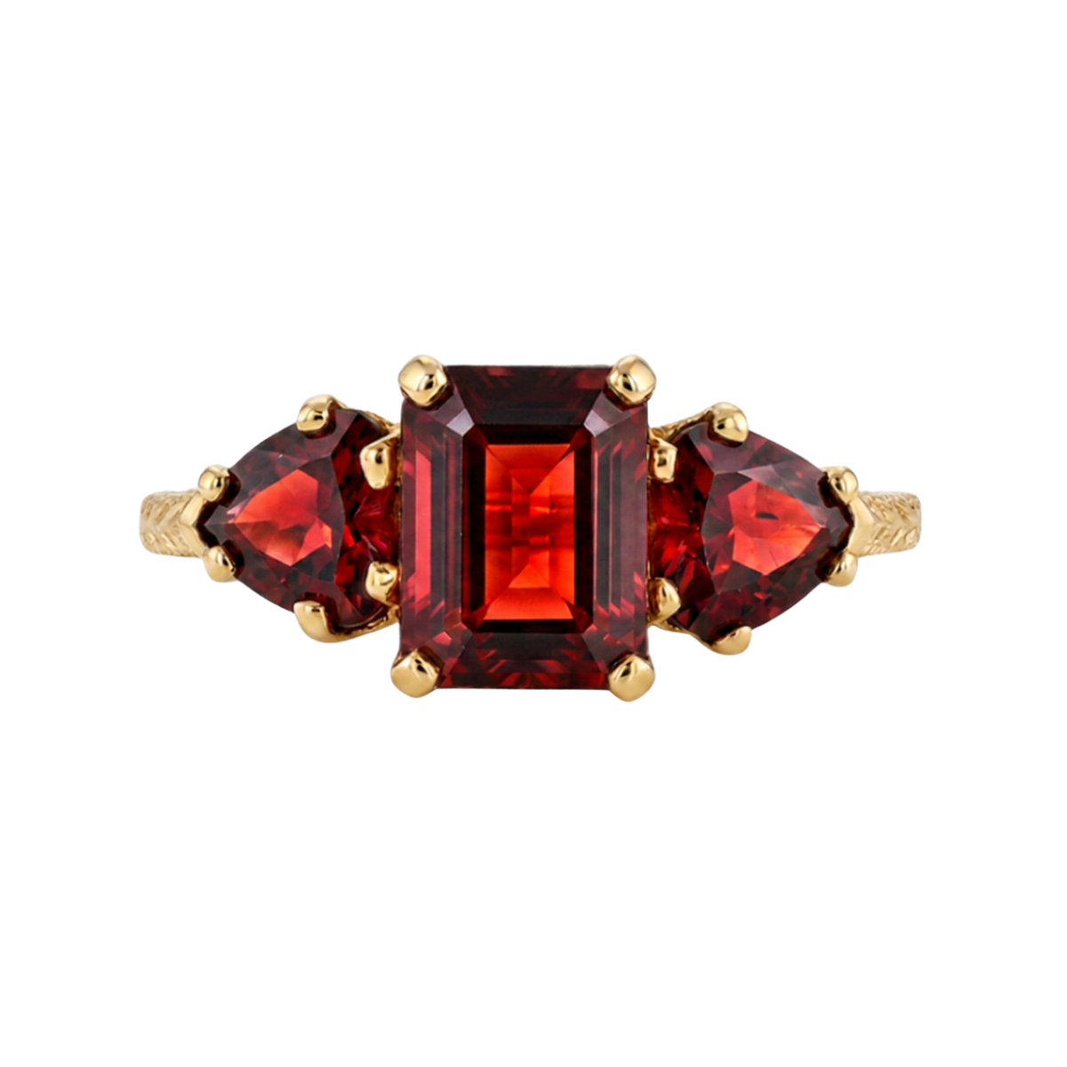Garnet Estate Ring Harris Jeweler Troy, OH