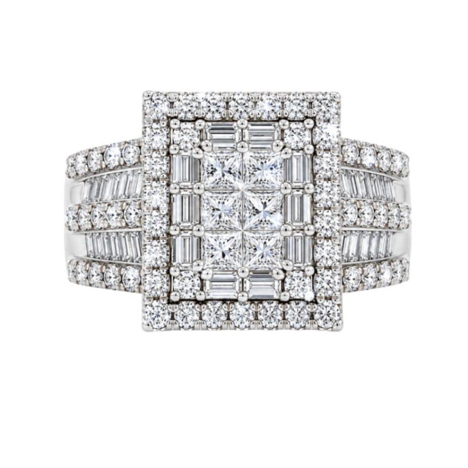 Effy Halo-Style Diamond Estate Engagement Ring - Propose Tonight! Harris Jeweler Troy, OH