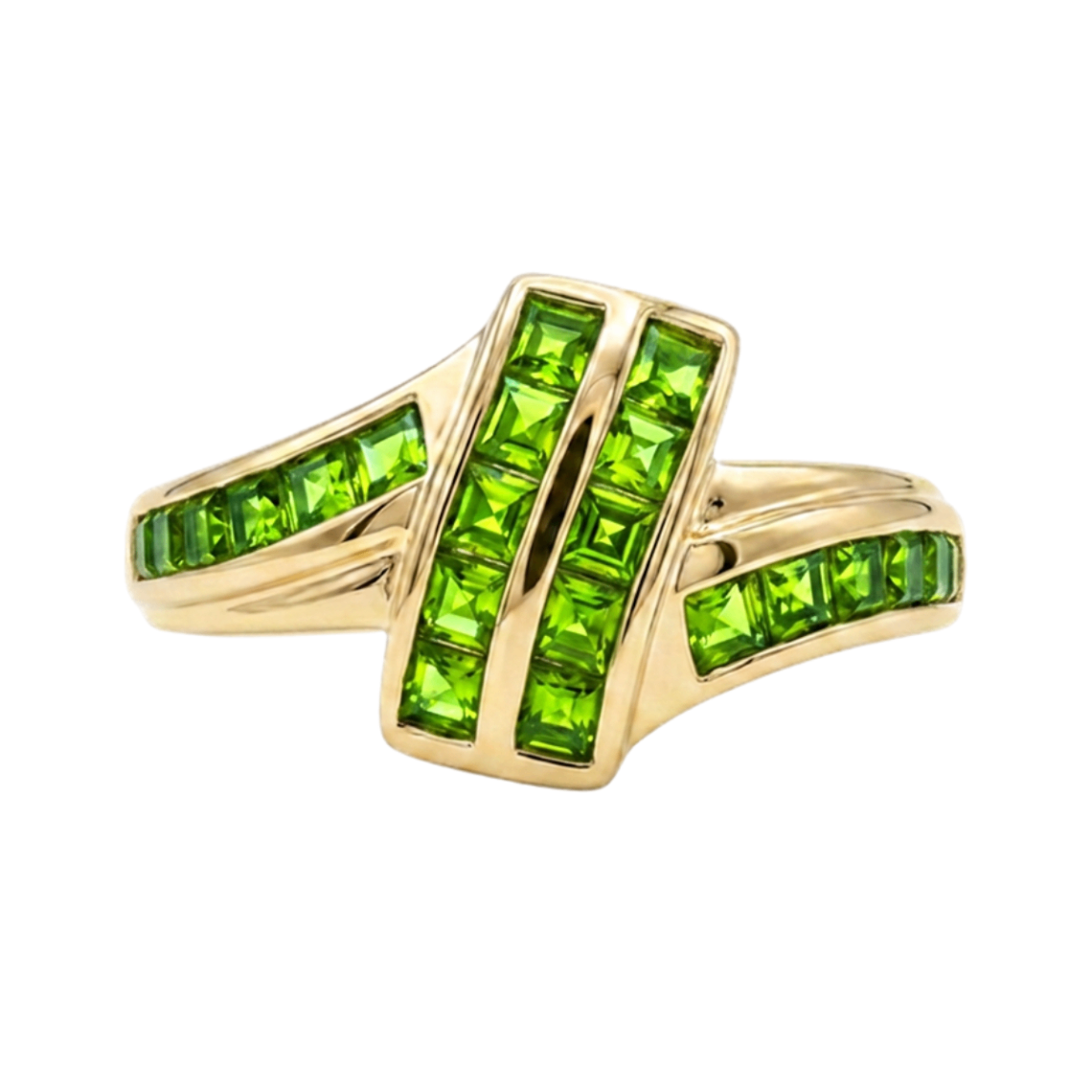 Tsavorite Estate Ring Harris Jeweler Troy, OH