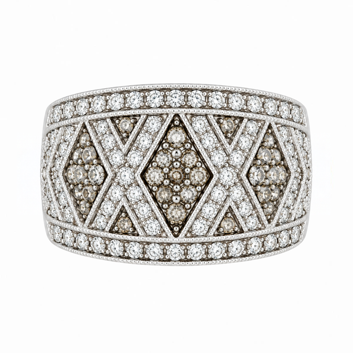 Champagne Diamond Estate Ring Harris Jeweler Troy, OH