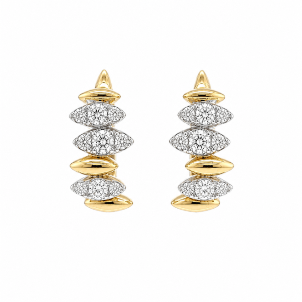 Diamond Fashion Earrings Harris Jeweler Troy, OH