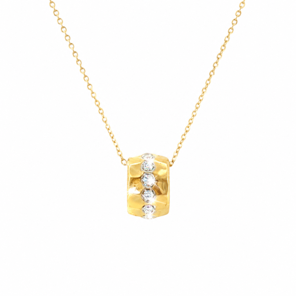 Diamond Rolling Pendant Necklace Harris Jeweler Troy, OH