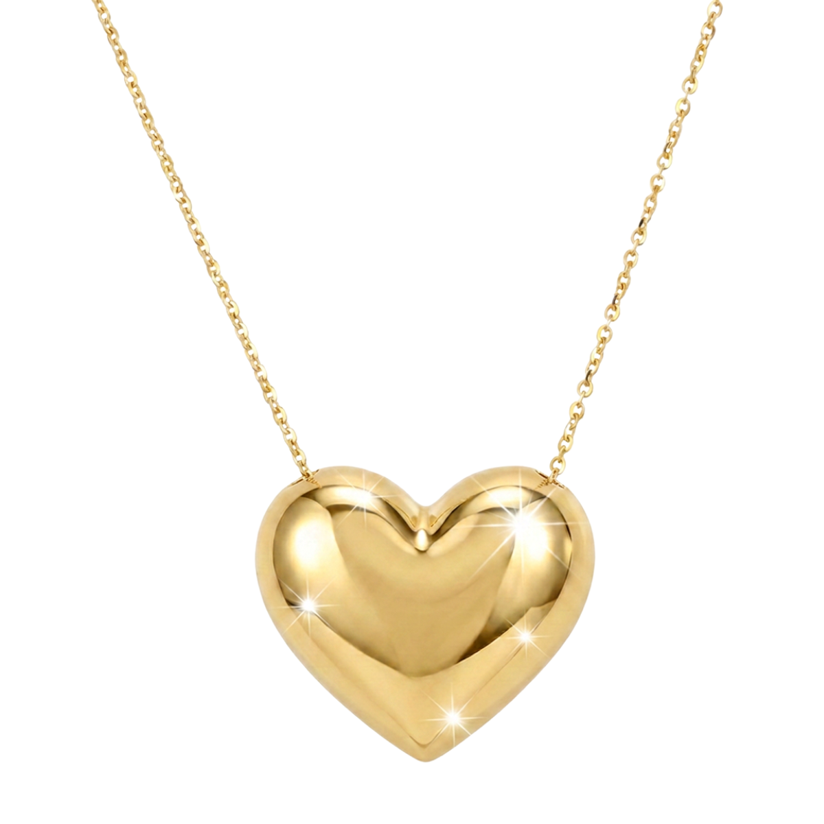Gold Heart Pendant Necklace Harris Jeweler Troy, OH