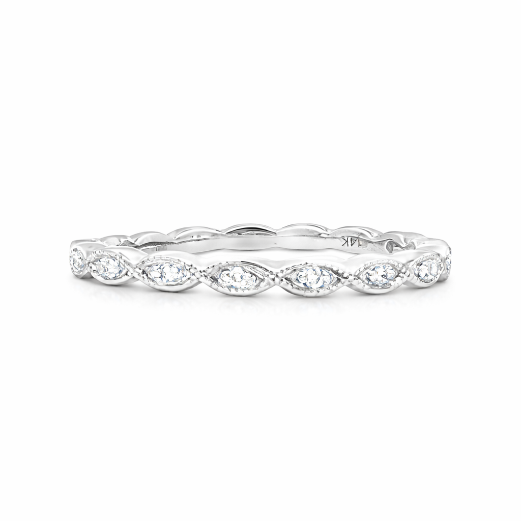 Diamond Estate Wedding Band Harris Jeweler Troy, OH