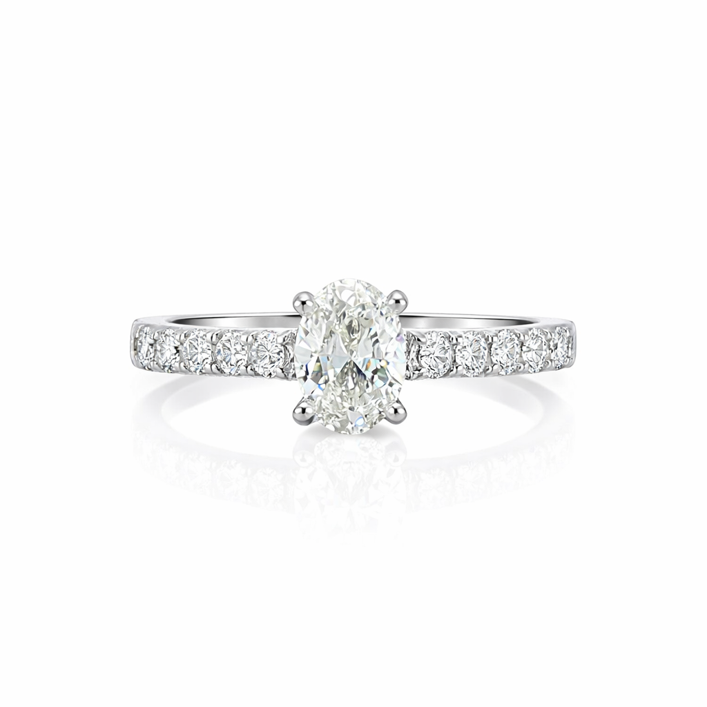 Oval Diamond Engagement Ring - Propose Tonight! Harris Jeweler Troy, OH