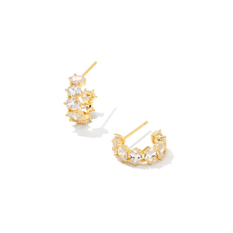 Kendra Scott Cailin Huggie Hoop Earrings Harris Jeweler Troy, OH
