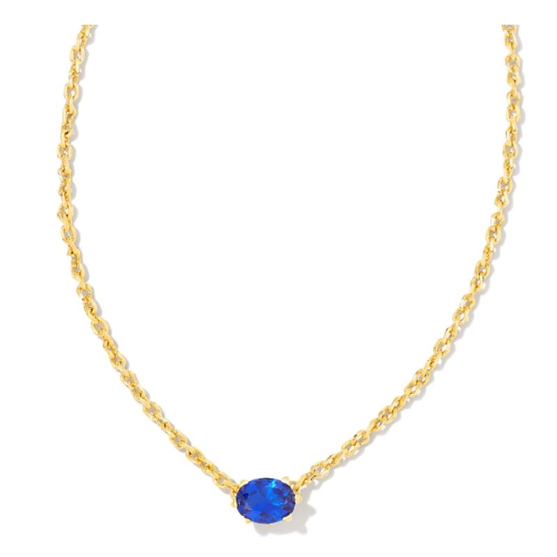 Kendra Scott Cailin Necklace - September Birthstone Harris Jeweler Troy, OH