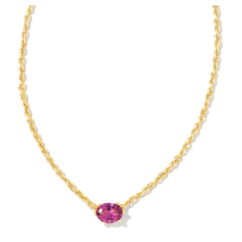 Kendra Scott Cailin Necklace - February Birthstone Harris Jeweler Troy, OH