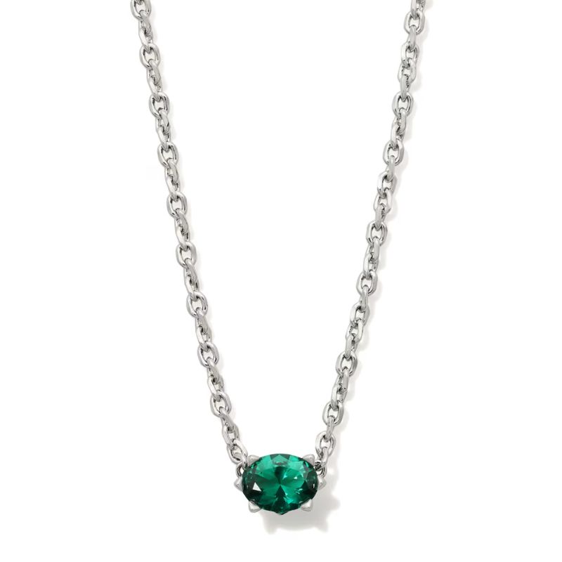 Kendra Scott Cailin Necklace - May Birthstone Harris Jeweler Troy, OH