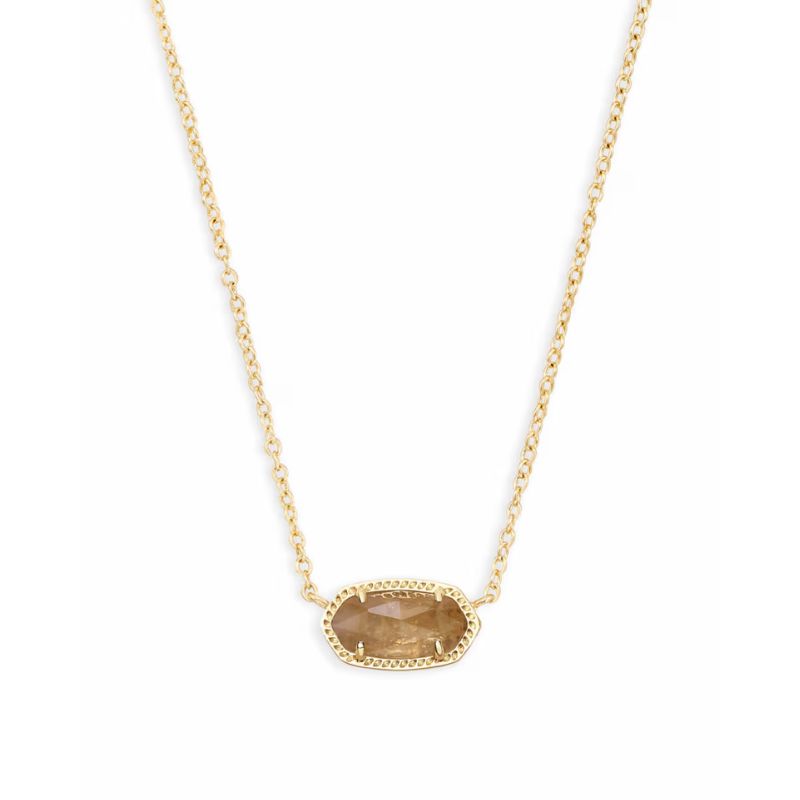 Kendra Scott Elisa Necklace in Citrine Harris Jeweler Troy, OH