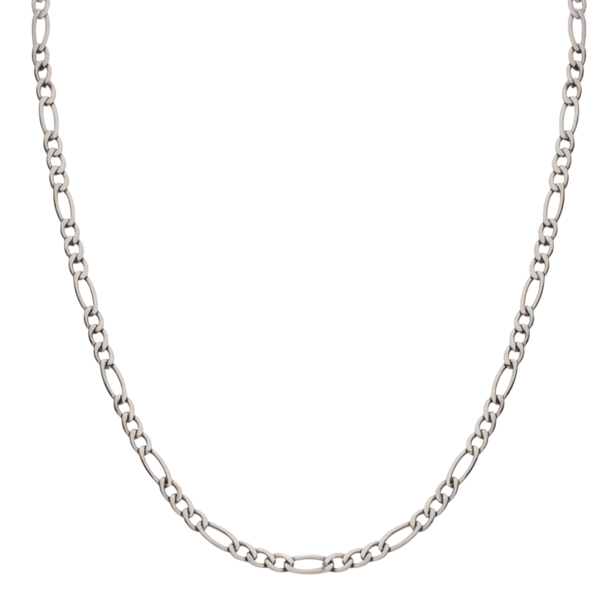 20" Titanium Figaro Chain Necklace Harris Jeweler Troy, OH