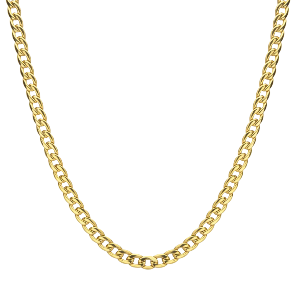 22" Titanium Curb Chain Necklace with Lobster Clasp Harris Jeweler Troy, OH