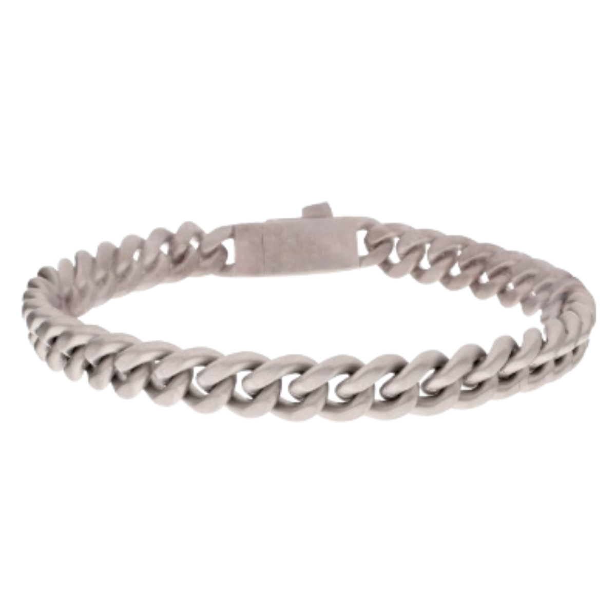 Titanium Flat Clasp Miami Cuban Bracelet Harris Jeweler Troy, OH