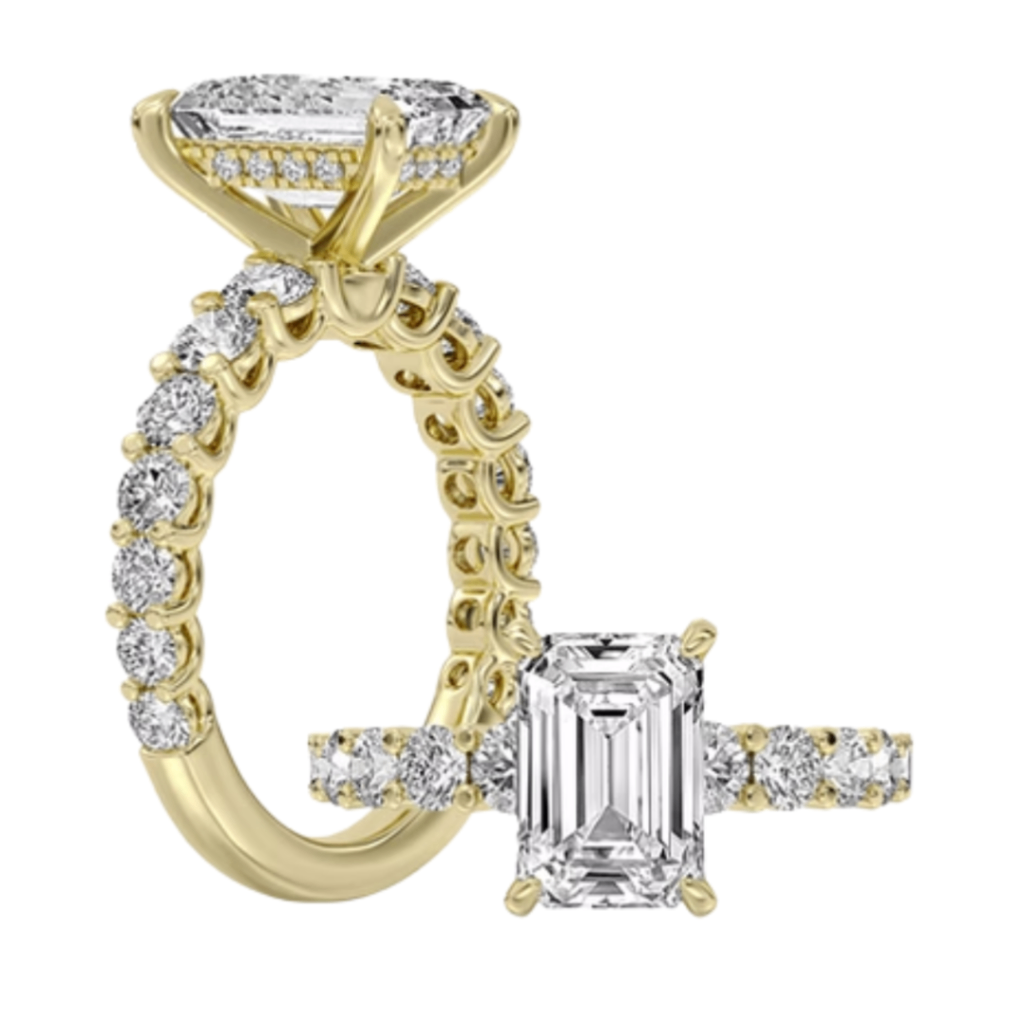 3CT Emerald Lab-Grown Diamond Engagement Ring - Propose Tonight! Harris Jeweler Troy, OH