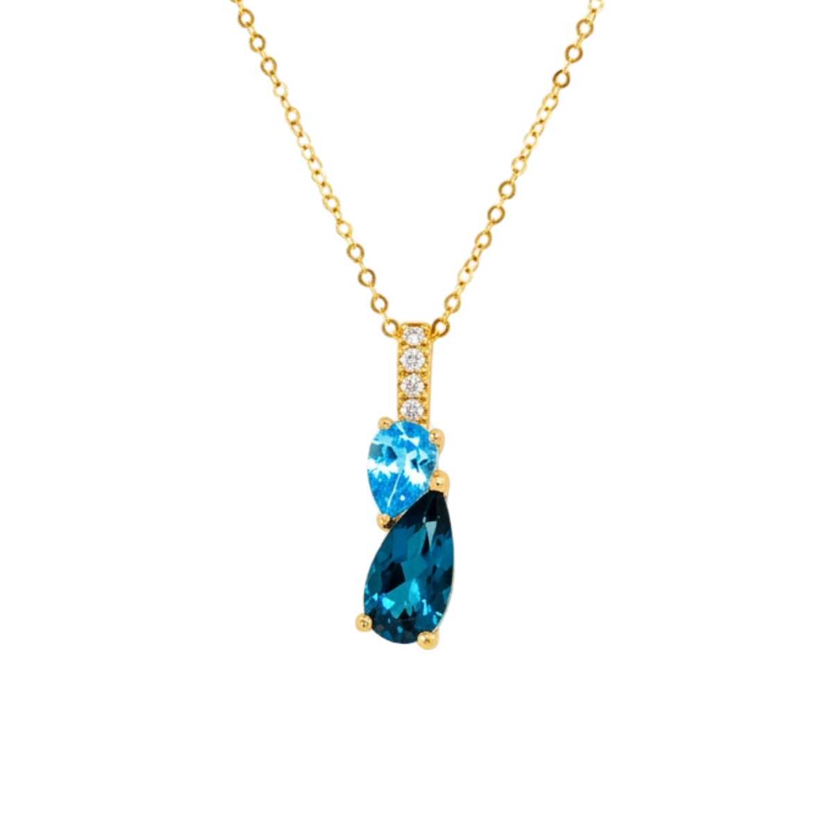 Le Vian Topaz and Diamond Pendant Necklace Harris Jeweler Troy, OH