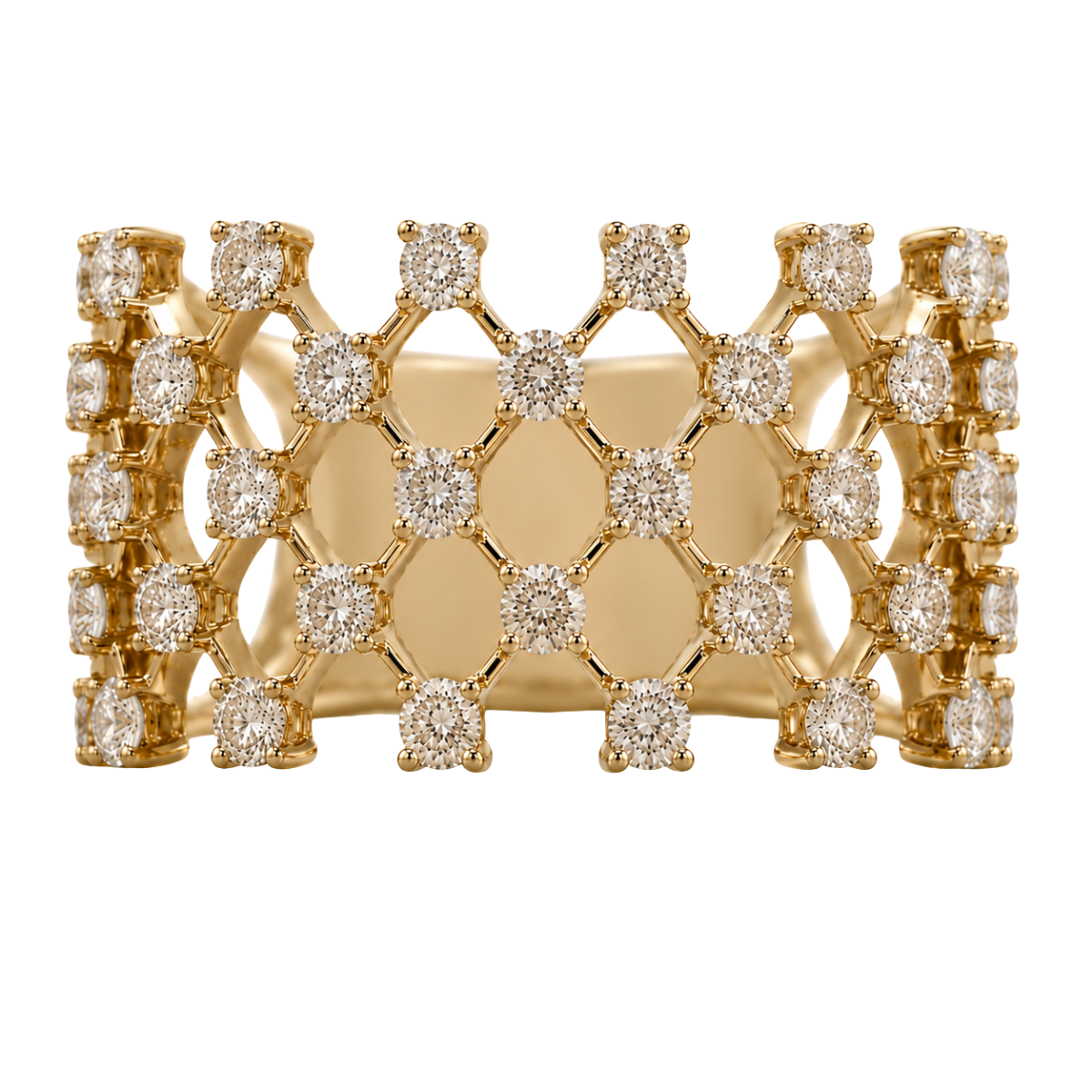 Diamond Mesh Band Harris Jeweler Troy, OH