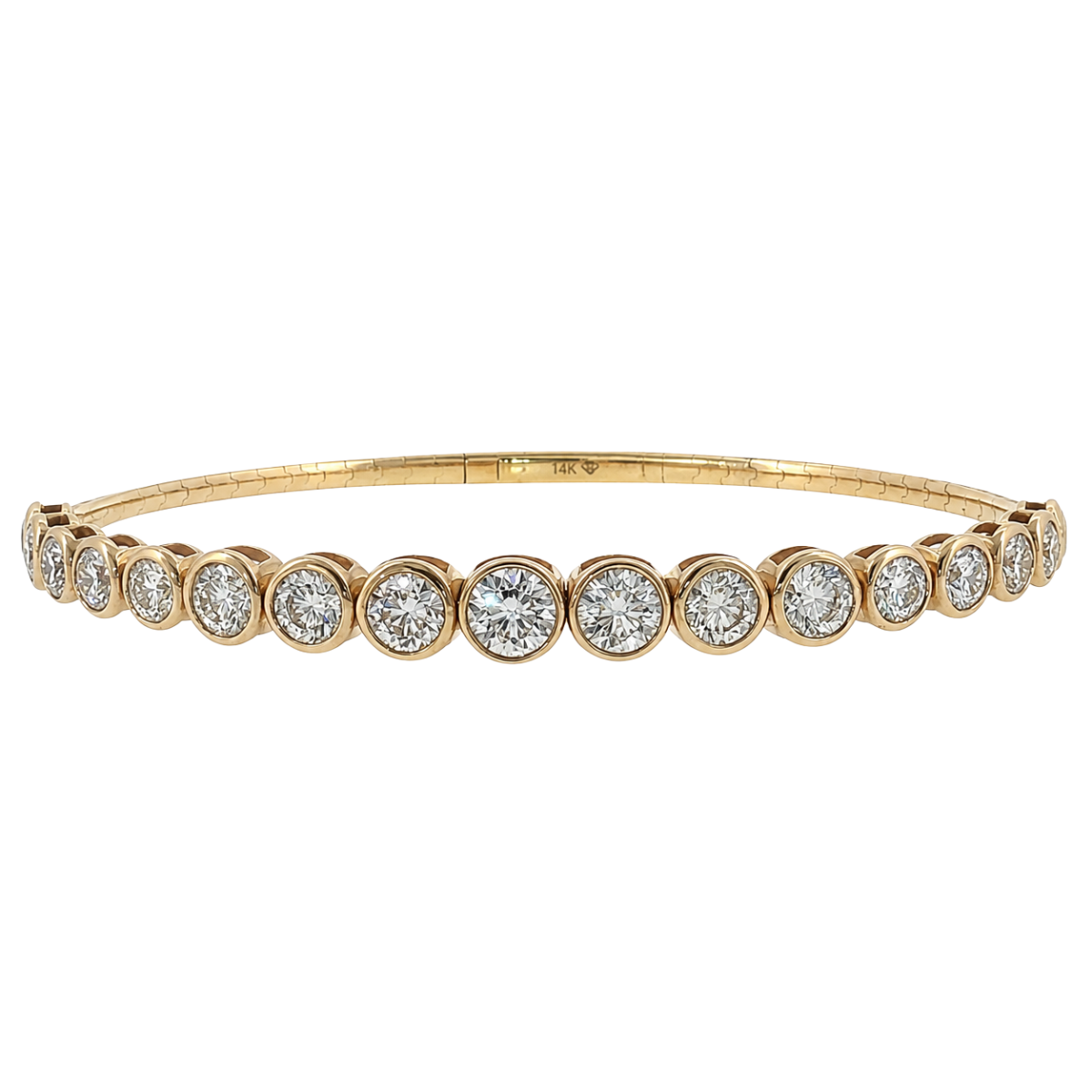 4 1/2CTW Diamond Flexi Bangle Bracelet Harris Jeweler Troy, OH