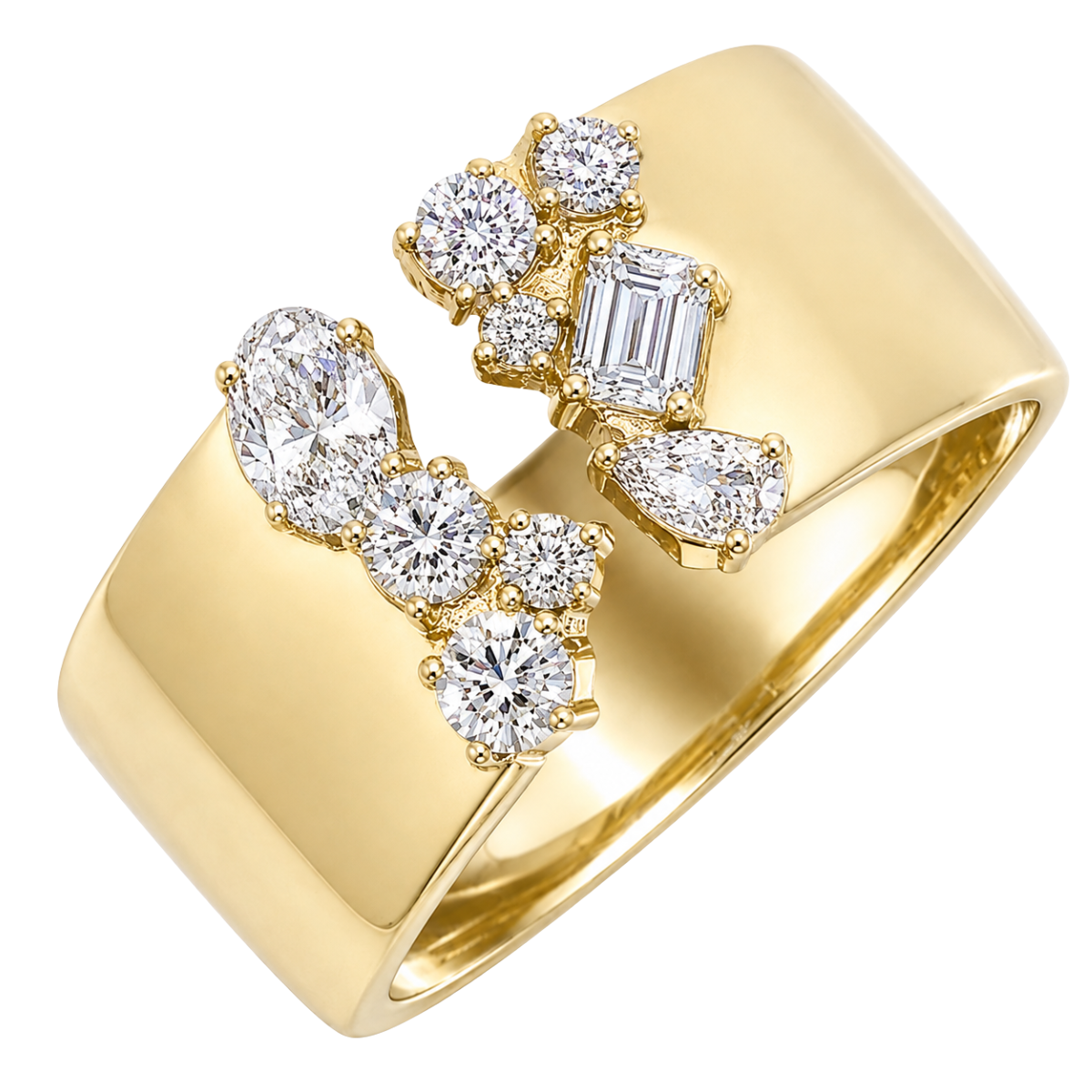 3/4CT Mixed Shape Diamond Band Harris Jeweler Troy, OH