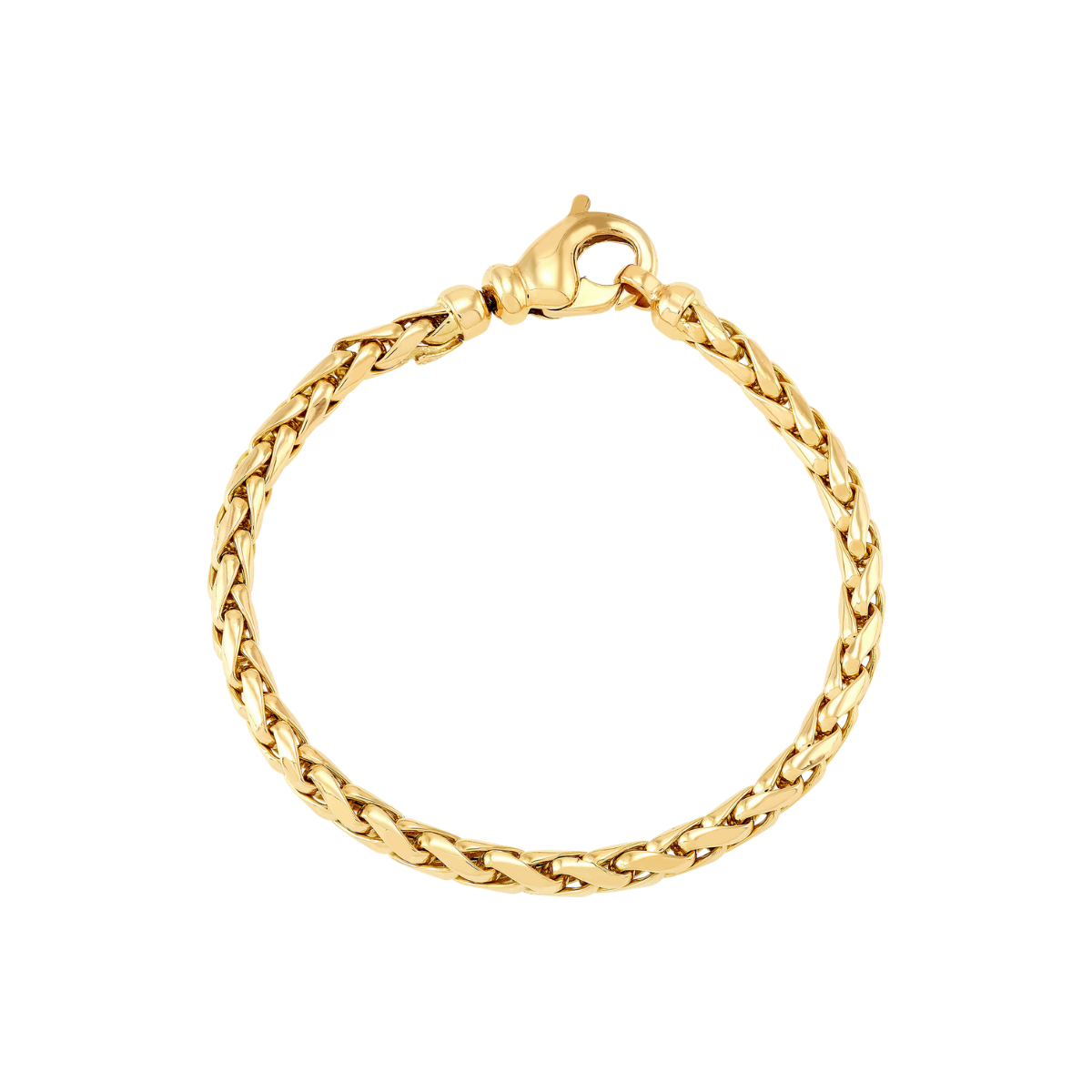 8" Gents Wheat Chain Bracelet Harris Jeweler Troy, OH