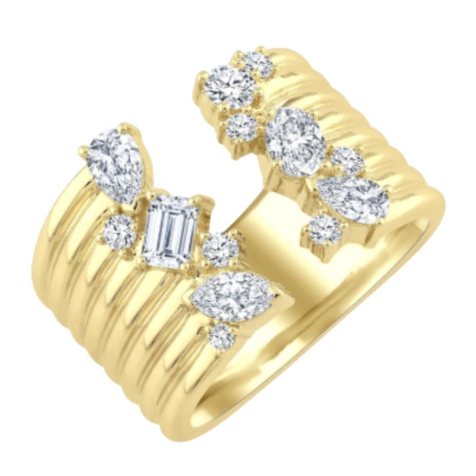 1 1/5CT Mixed Shape Diamond Band Harris Jeweler Troy, OH