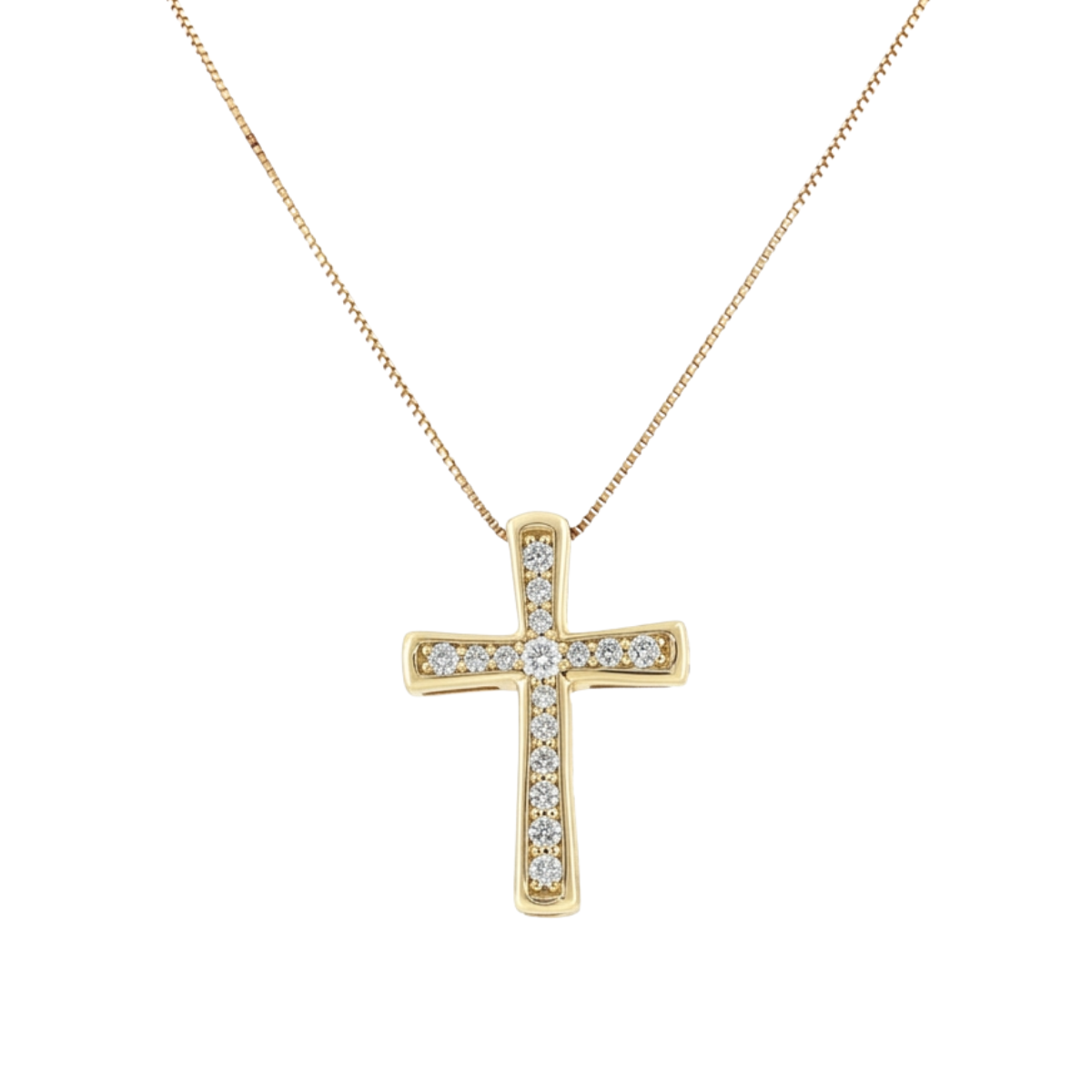 Diamond Estate Cross Necklace Harris Jeweler Troy, OH